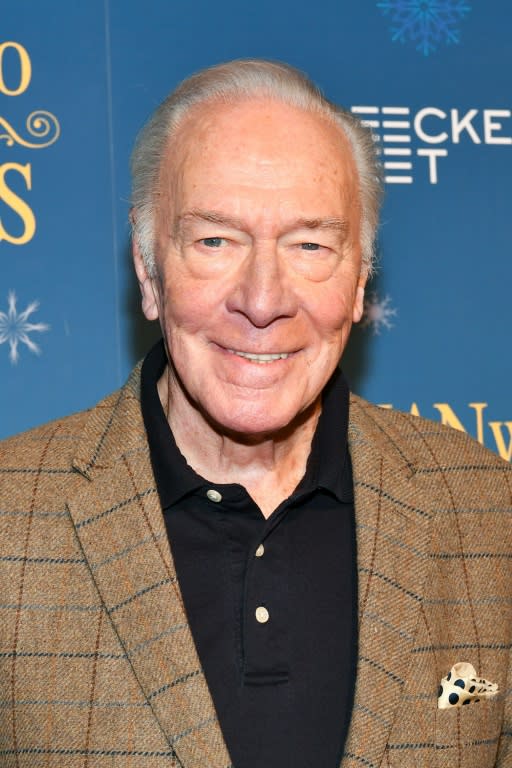 Christopher Plummer, shown in New York in November 2017, earned a surprise nomination for his work in "All the Money in the World" -- a last-minute performance filmed when Ridley Scott decided to remove scandal-hit Kevin Spacey from the movie