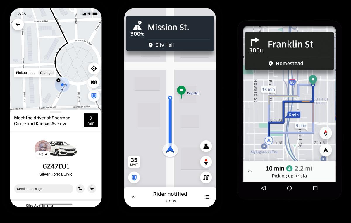 Uber's updated app makes it easier for drivers to pick you up
