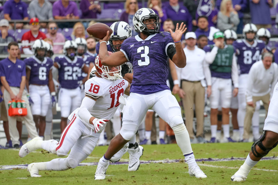 Shawn Robinson was TCU’s starter for the first seven games of 2018. (Photo by Andrew Dieb/Icon Sportswire via Getty Images)