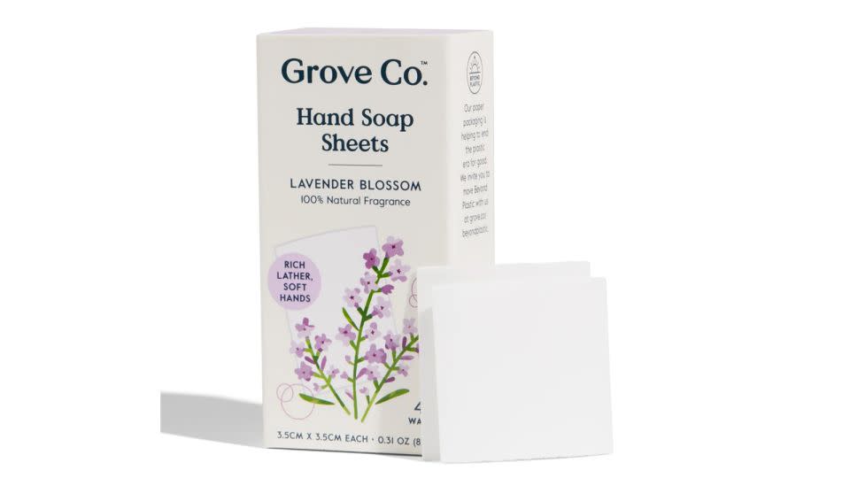Grove Co. Hand Soap Sheets, 40-Pack - Grove Co