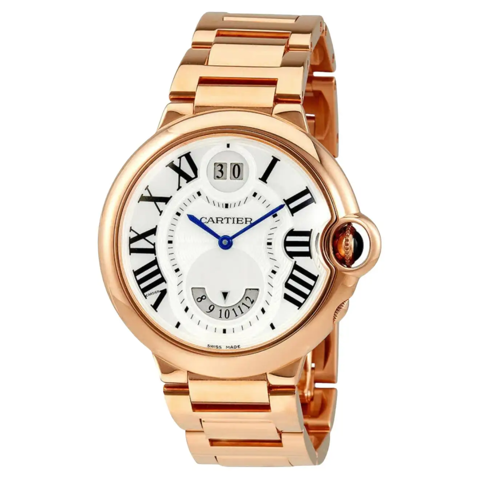 Cartier Vintage Ballon Bleu Rose Gold Watch