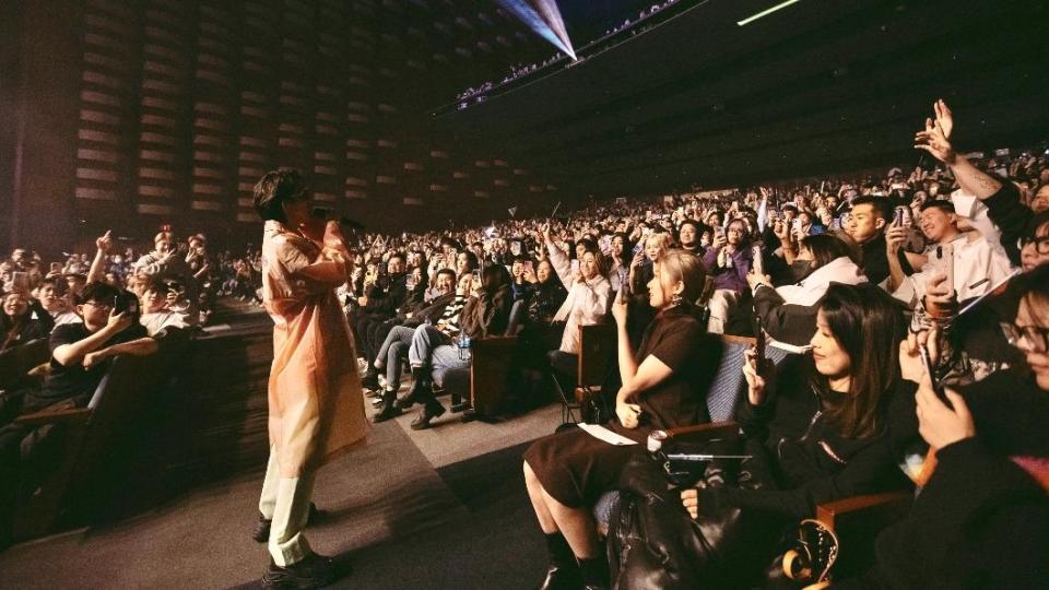 林宥嘉在溫哥華開唱時因時差問題，不慎染上風寒。（圖／華研國際提供）