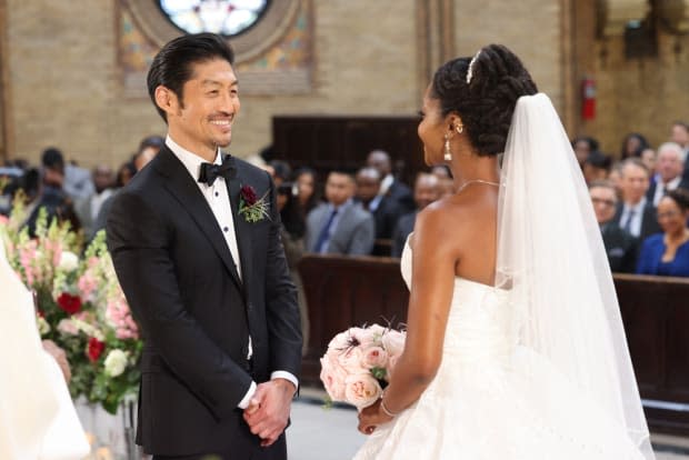 <p>Brian Tee, Yaya DaCosta</p><p>Photo by: George Burns Jr/NBC</p>