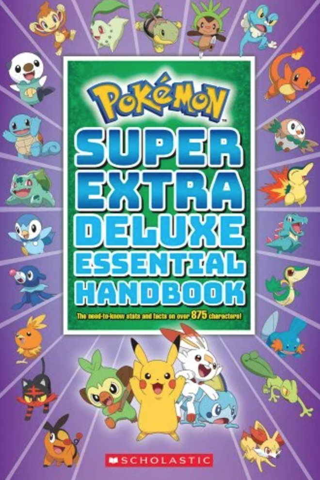 <p><a href="https://go.redirectingat.com?id=74968X1596630&url=https%3A%2F%2Fbookshop.org%2Fp%2Fbooks%2Fsuper-extra-deluxe-essential-handbook-pokemon-the-need-to-know-stats-and-facts-on-over-875-characters-scholastic%2F15044504&sref=https%3A%2F%2Fwww.menshealth.com%2Ftrending-news%2Fg45826587%2Ftop-pokemon-gifts%2F" rel="nofollow noopener" target="_blank" data-ylk="slk:Shop Now;elm:context_link;itc:0;sec:content-canvas" class="link ">Shop Now</a></p><p>Pokémon Super Extra Deluxe Essential Handbook</p><p>bookshop.org</p><p>$13.94</p>