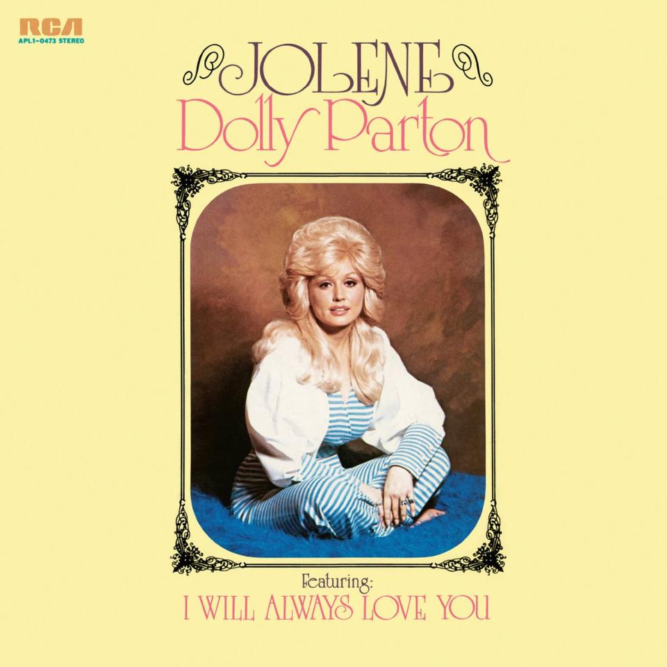 the album cover for jolene with a picture of singer dolly parton in the middle