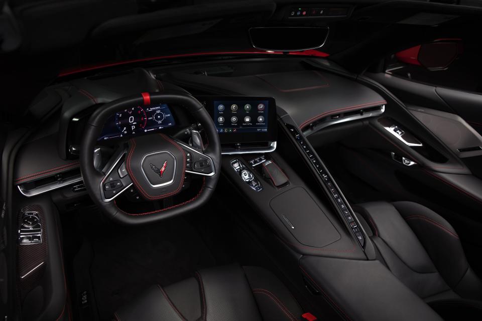 A look inside the 2020 Chevrolet Corvette Stingray.