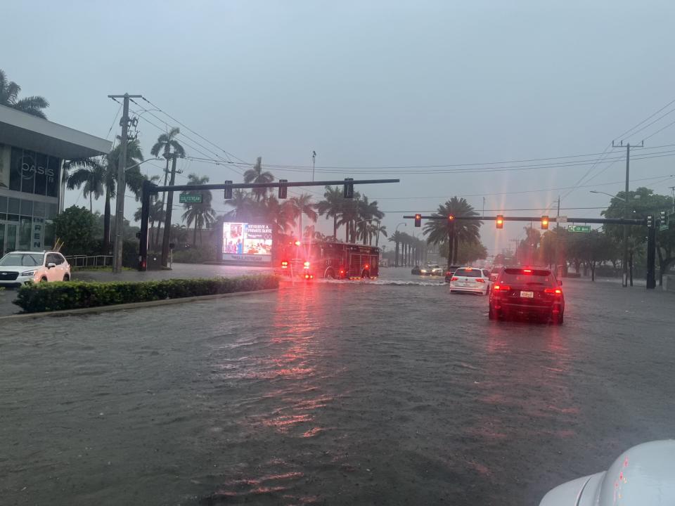 South Florida flooding on Wednesday.