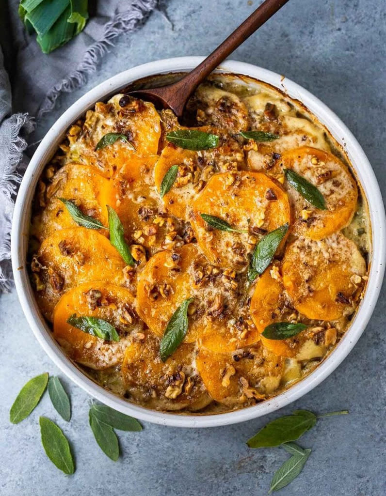 Gratin de courge musquée