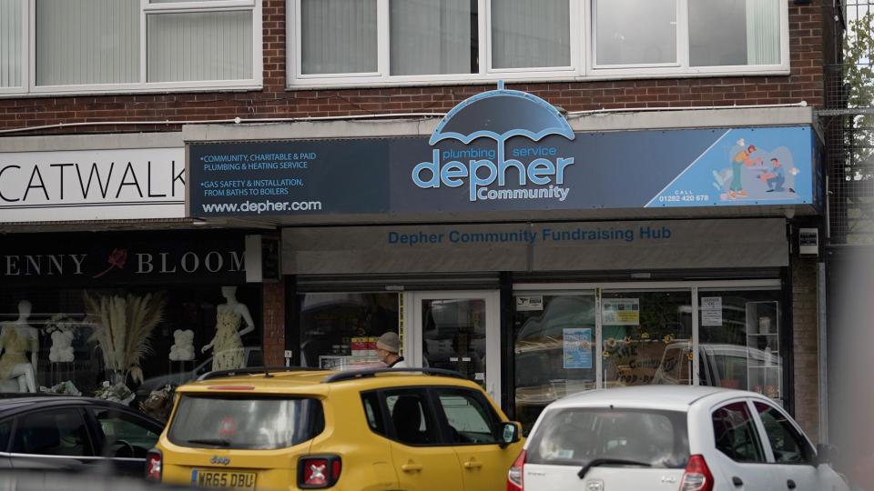 Depher CIC's offices in Burnley, seen from the street