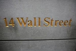 14 Wall Street Sign