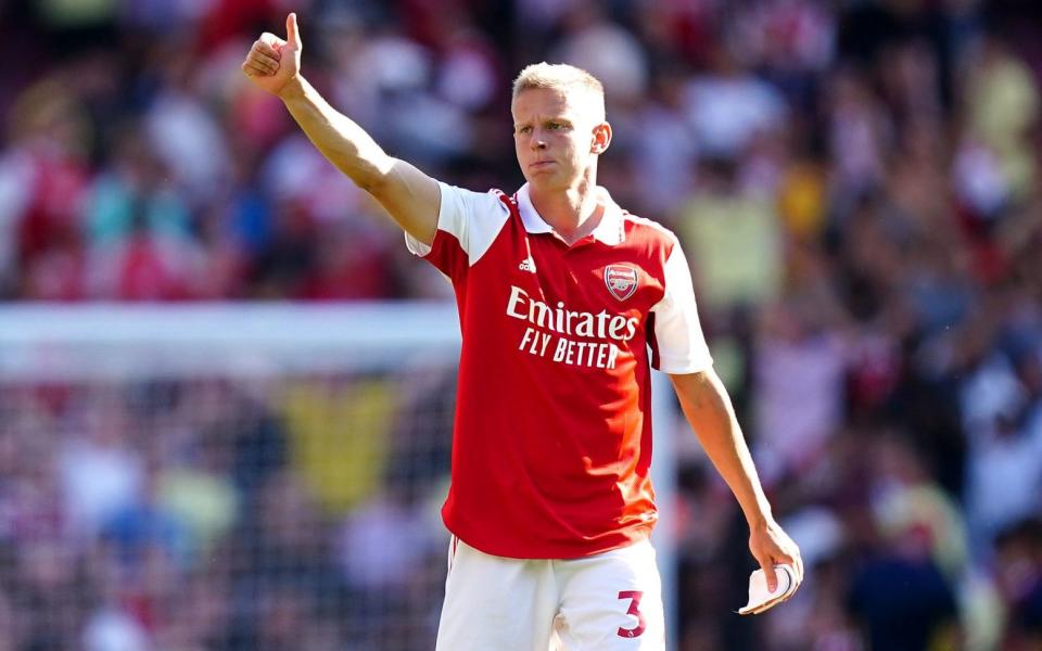 Oleksandr Zinchenko has already transformed Arsenal by giving them something special - PA