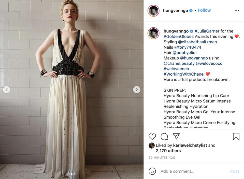 julia garner golden globes 2021