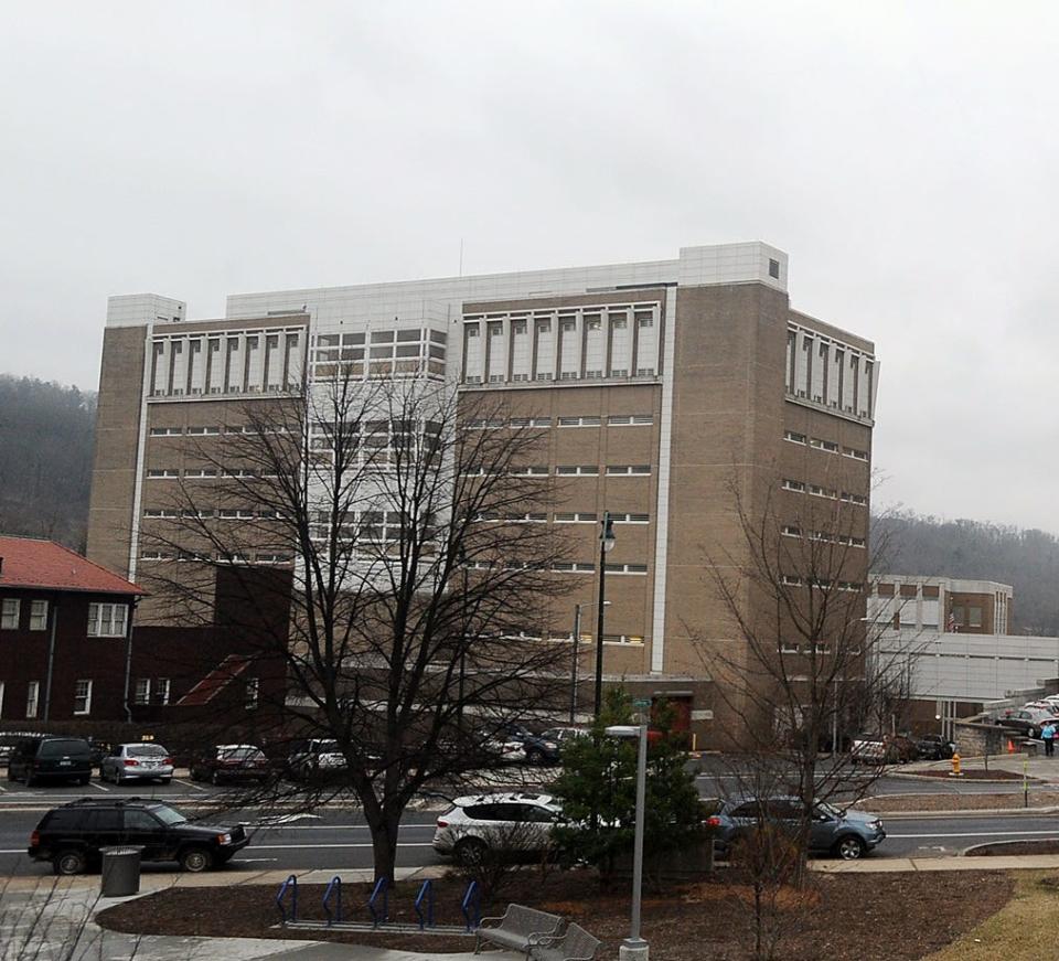 The Buncombe County Detention Center is connected to the courthouse through a secure walkway. It takes just a few minutes to access.