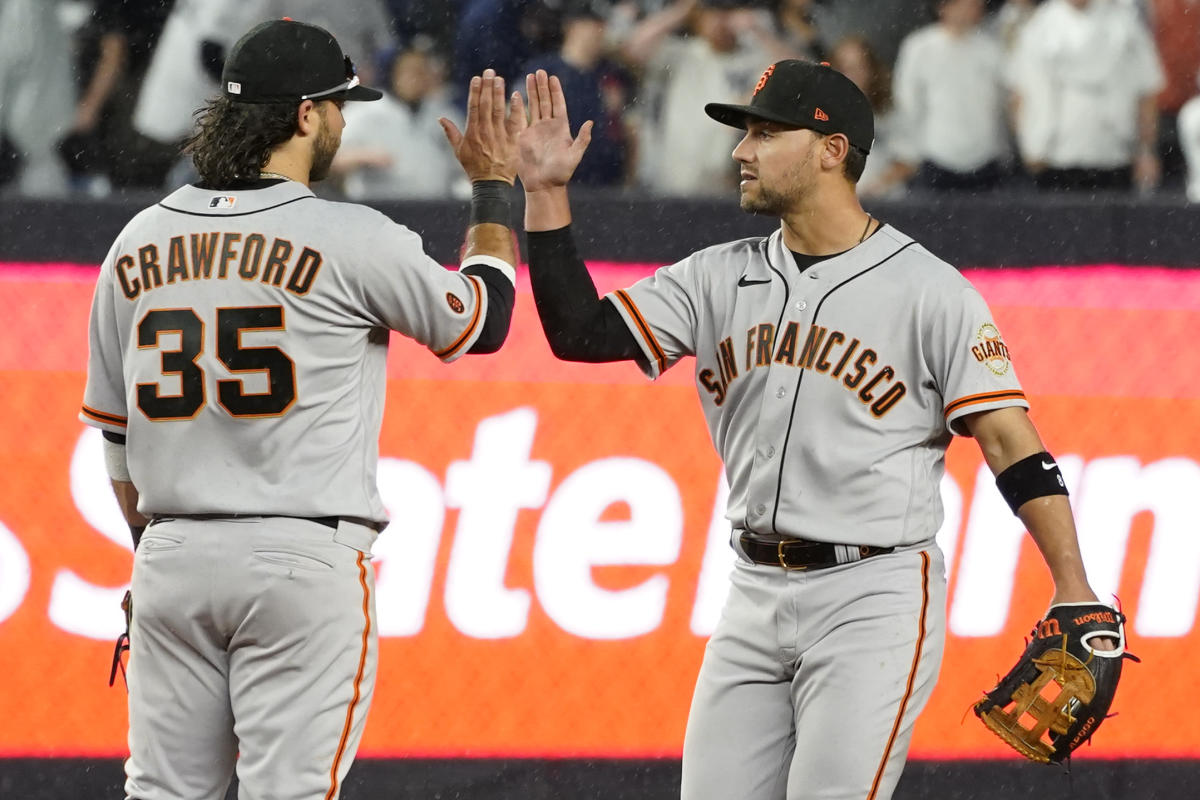 San Francisco Giants Brandon Crawford Mike Yastrzemski placed on