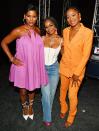 <p>Tamron Hall, Marsai Martin and KeKe Palmer attend the 2022 Essence Festival of Culture at the Ernest N. Morial Convention Center on July 1 in New Orleans.</p>