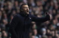 Britain Football Soccer - Celtic v FC Barcelona - UEFA Champions League Group Stage - Group C - Celtic Park, Glasgow, Scotland - 23/11/16 Barcelona coach Luis Enrique Action Images via Reuters / Lee Smith Livepic