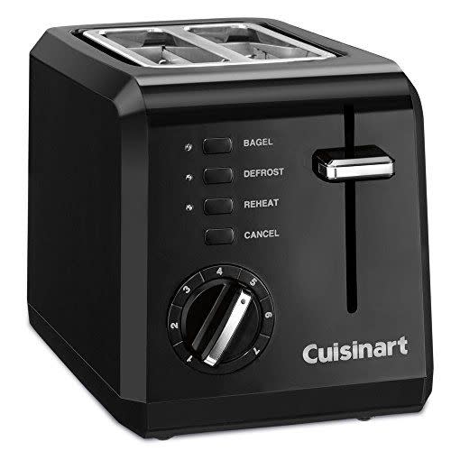 5) Cuisinart 2-Slice Compact Toaster