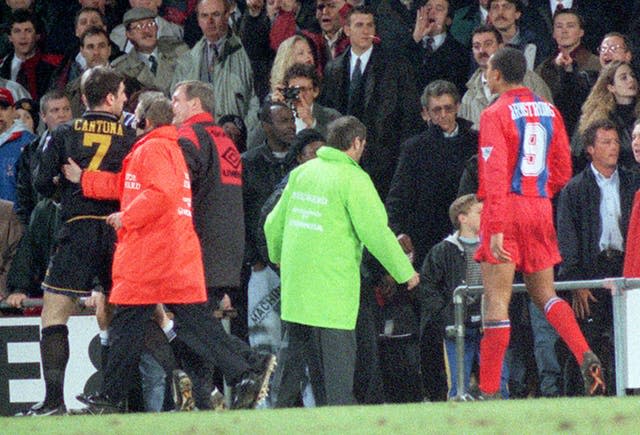 Eric Cantona attacked a Crystal Palace fan in 1995 and was banned for eight matches