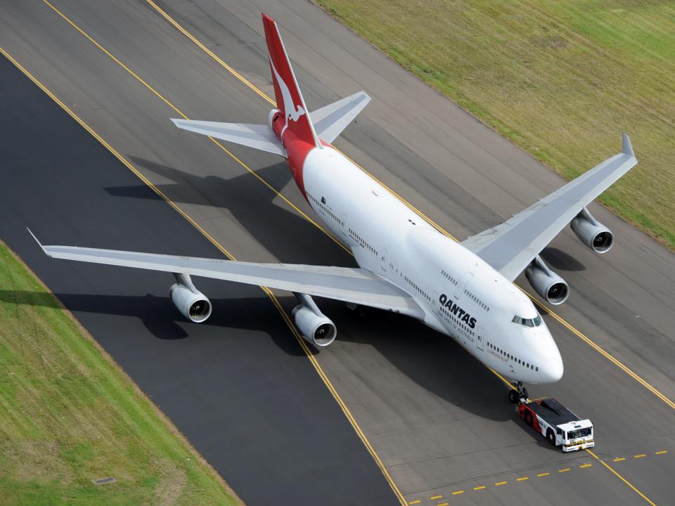 Qantas Boeing 747