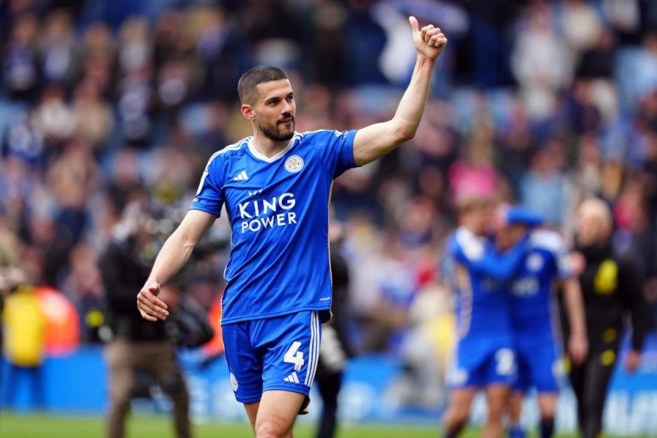 Conor Coady has rallied Leicester fans ahead of this evening's game <i>(Image: PA)</i>