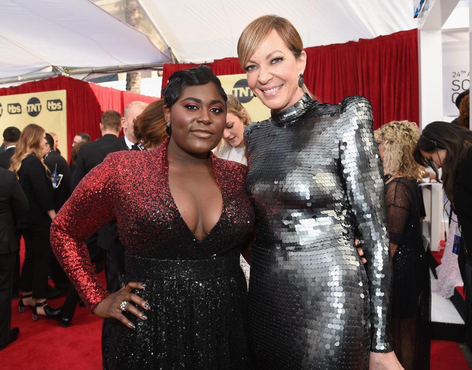 Danielle Brooks and Allison Janney