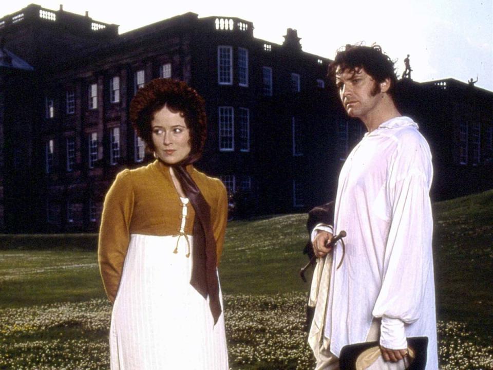 ​It's 20 years since Colin Firth emerged wet-shirted from a lake in the BBC's 'Pride and Prejudice'. Now we struggle to imagine a Darcy who isn't all sexy broodiness. (BBC)