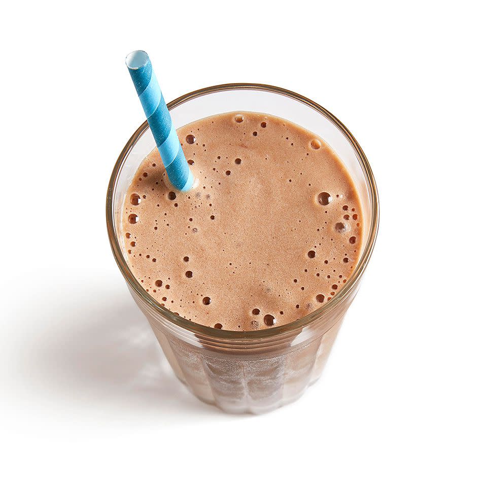 Chocolate-Banana Protein Smoothie