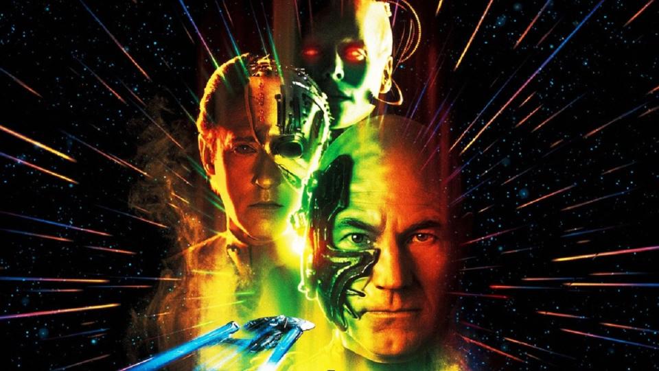 Poster art for Star Trek: First Contact