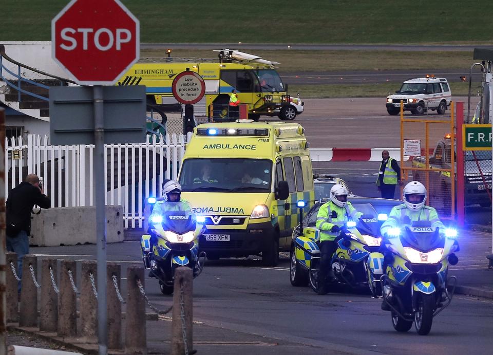 Shooting Victim Malala Yousafzai Arrives In The UK For Specialist Treatment