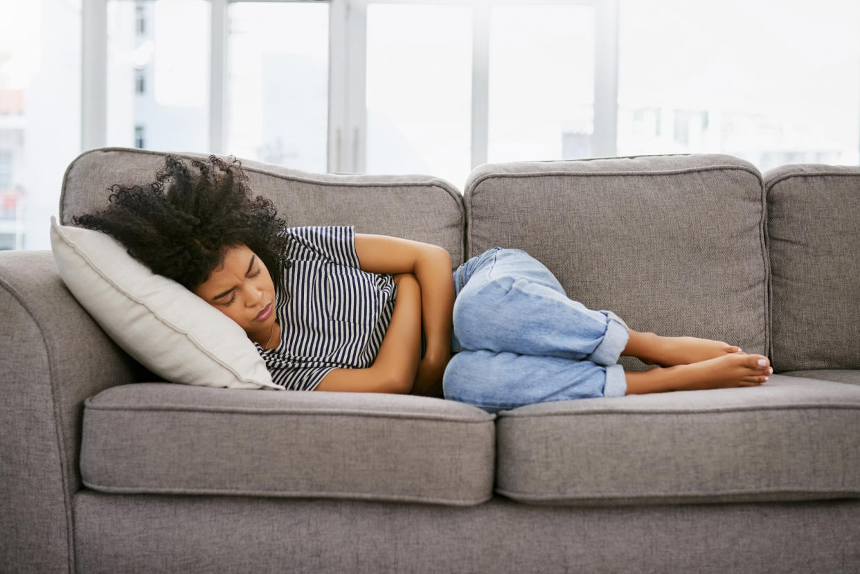 Women are able to re-arrange meetings if they are suffering from cramps. [Photo: Getty]