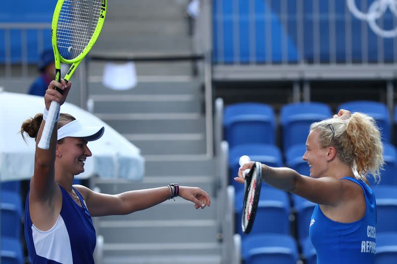 Tennis - Women's Doubles - Gold medal match