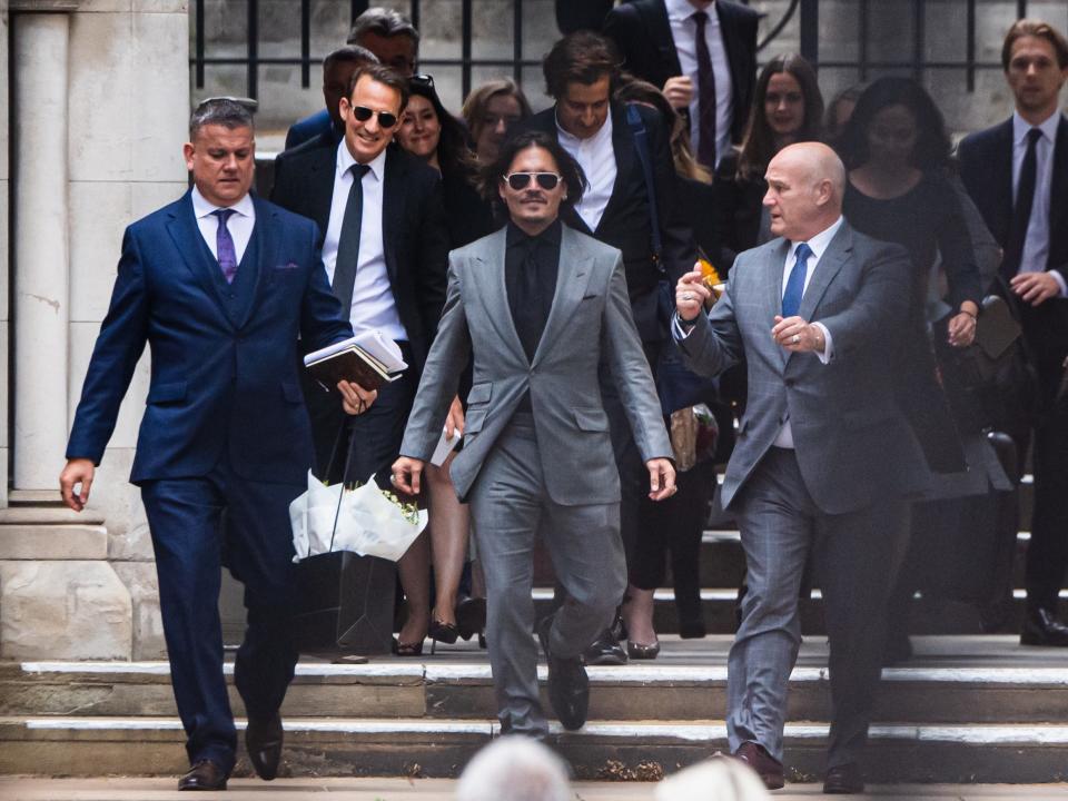 johnny depp court uk