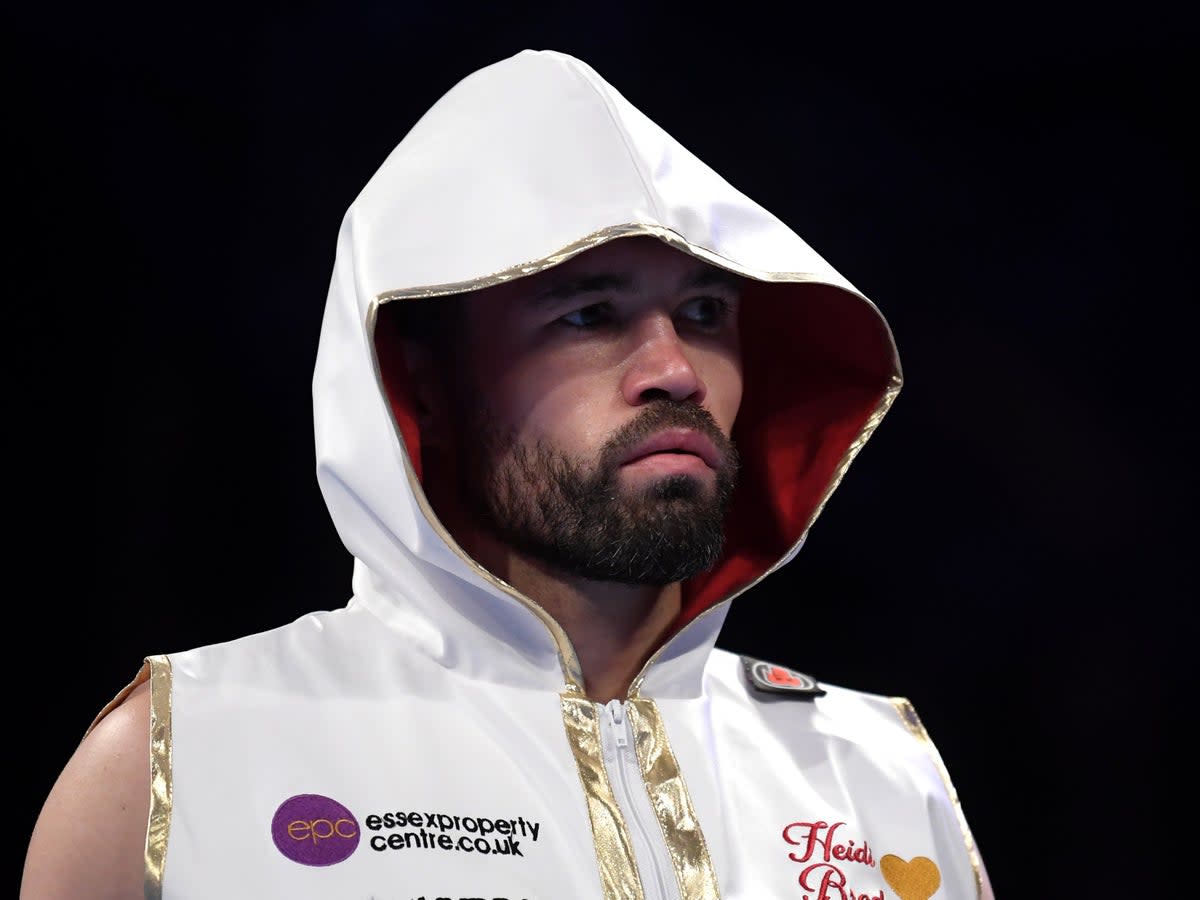 John Ryder ahead of his victory over Daniel Jacobs in February 2022 (Getty Images)