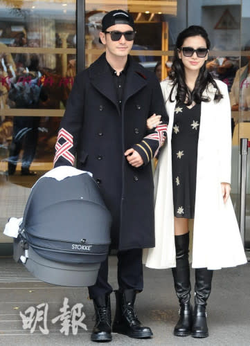 Angelababy and Huang have only one child together