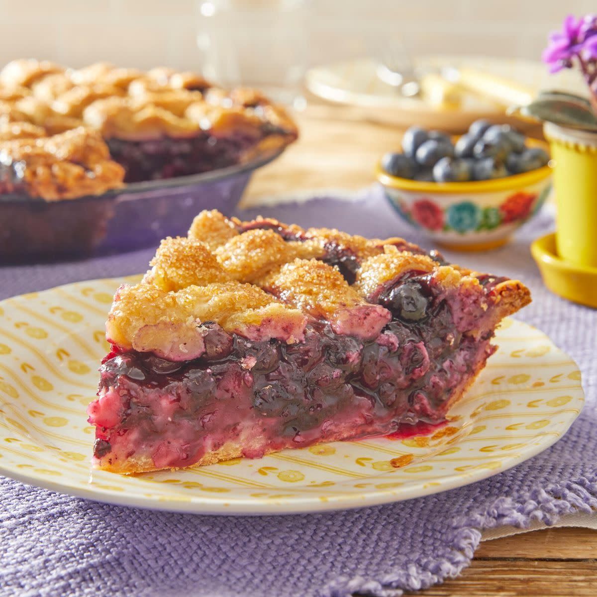 memorial day desserts blueberry pie