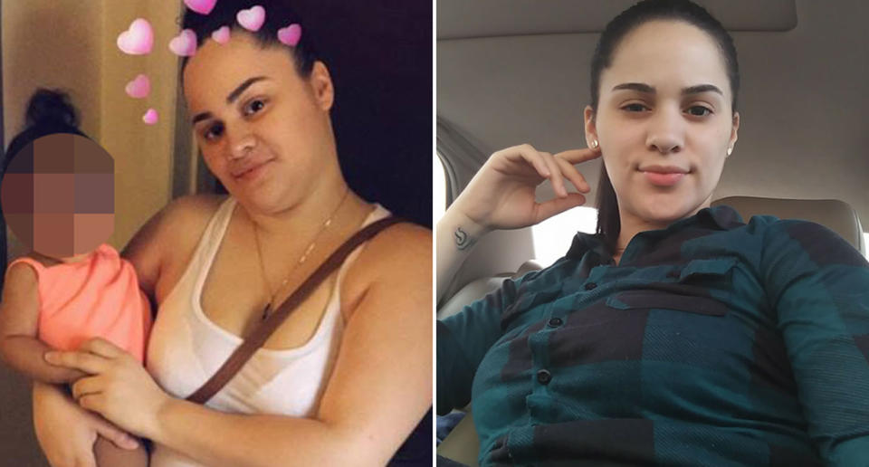 Pictured is Amanda Ramirez, 27, and her twin sister Anna (right). Amanda has been arrested for allegedly stabbing Anna to death. Anna was found unconscious with what people believed to be stab wounds at a New Jersey apartment complex on Saturday.