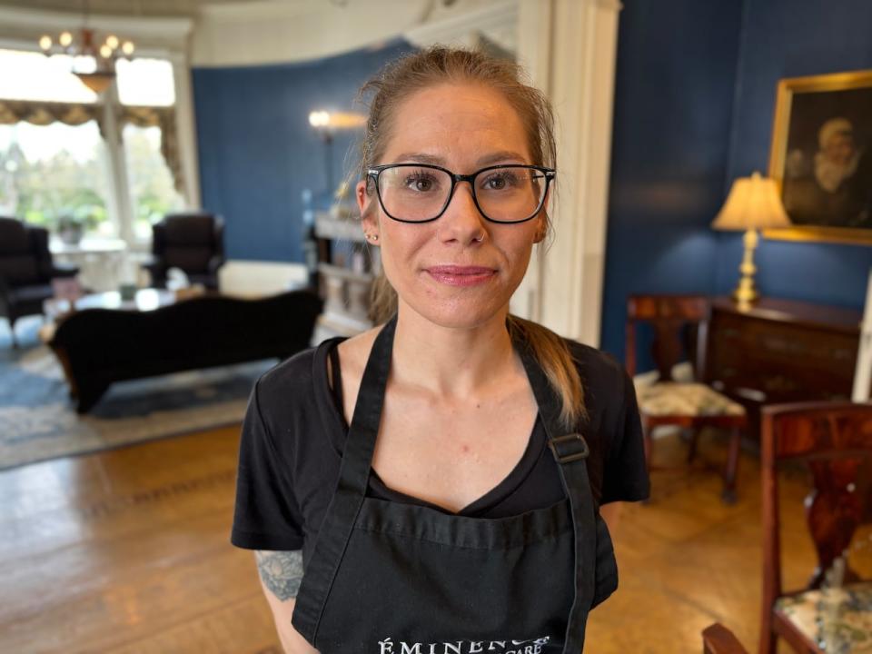 Jessica Burke got her eyebrows, eyeliner and lip blushing tattooed. She also got micro-needling to minimize the appearance of acne scars. She says the procedures help her feel more comfortable in her own skin.