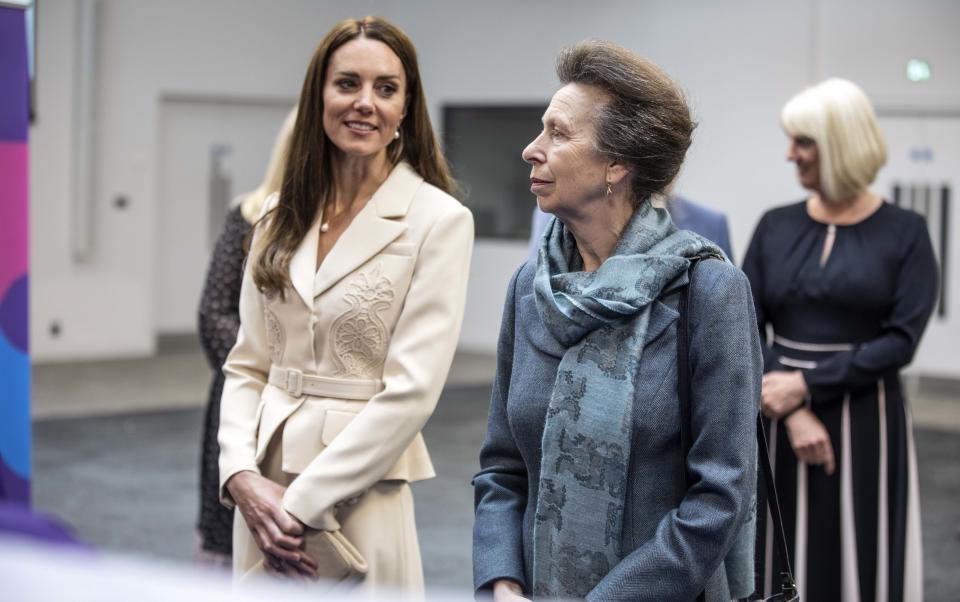 The royal pair heard about the ways in which the RCM and the RCOG are working together to improve maternal health care. (Photo by Richard Pohle - WPA Pool/Getty Images)