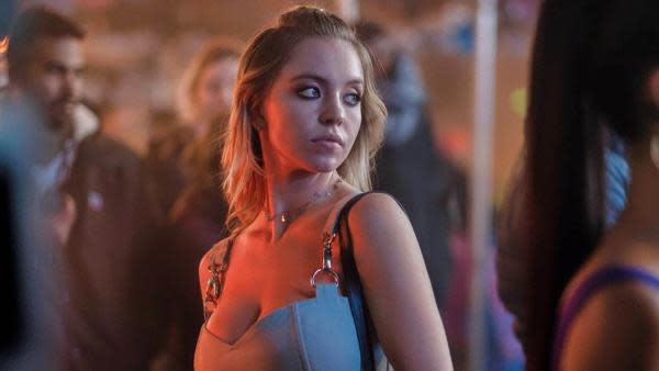 Sydney Sweeney en Euphoria (Crédito: Warner Bros.)