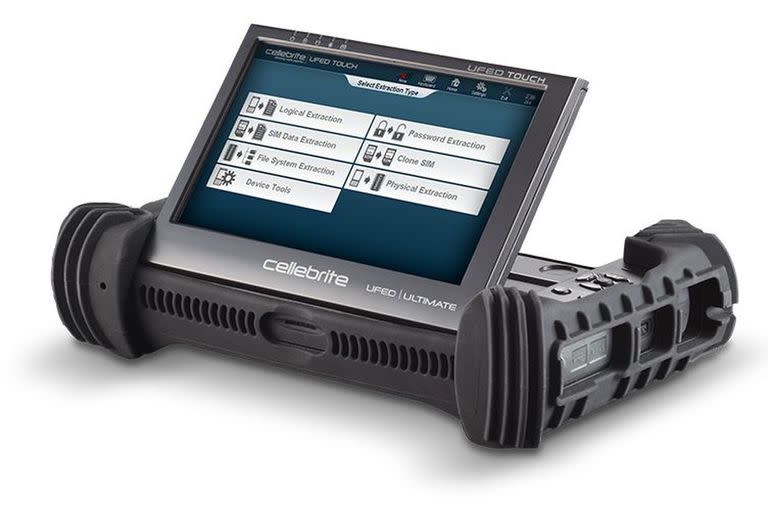 Uno de los equipos de análisis forense que fabrica Cellebrite para que la Policía pueda acceder a los datos de dispositivos móviles