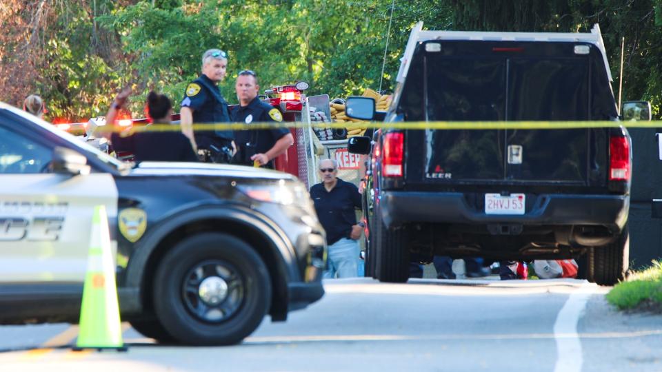 A Falmouth woman, 80, died Wednesday, Aug. 24, in Falmouth in a collision between a SUV and a scooter.
 [David Curran]
