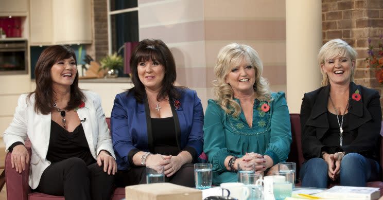 Bernie Nolan [right] passed away from cancer four years ago.