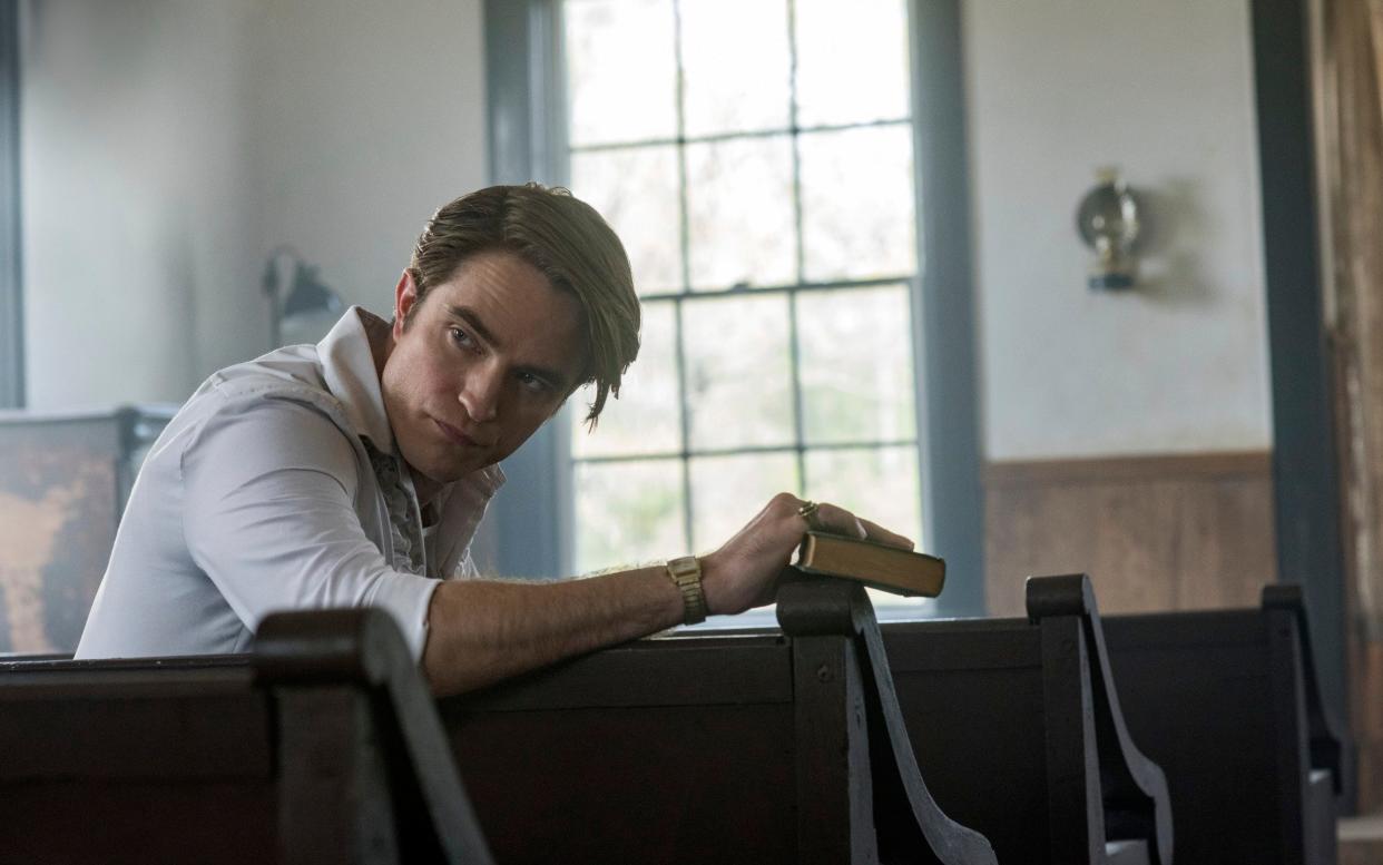 Handsome one moment, terrifying the next: Robert Pattinson in The Devil All The Time - Glen Wilson/Netflix