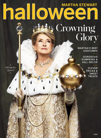 <p>Brett Albright/Martha Stewart</p> Martha Stewart is the Queen of Halloween