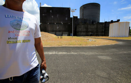 The Bataan Nuclear Power Plant (BNPP) is seen during a tour around the BNPP compound in Morong town, Bataan province, north of Manila, Philippines May 11, 2018. Picture taken May 11, 2018. REUTERS/Romeo Ranoco