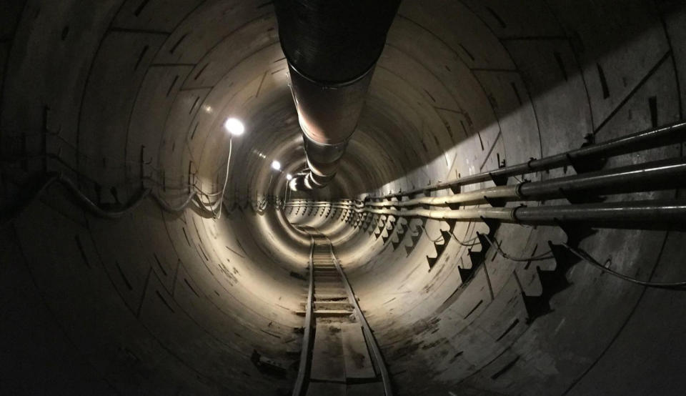 The Boring Company's traffic-dodging LA test tunnel might truly be able to