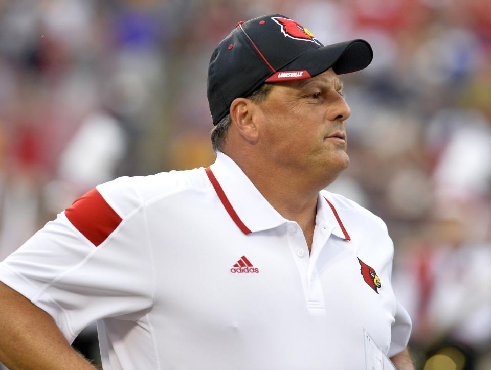 Todd Grantham was defensive coordinator at Louisville for three seasons. (AP Photo/Timothy D. Easley)