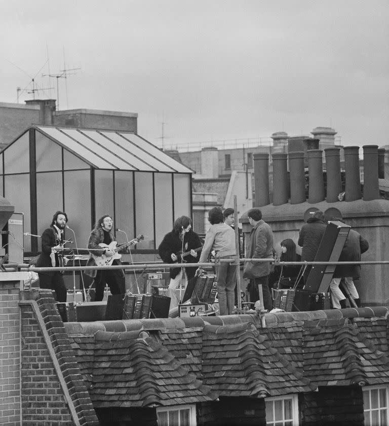 El célebre concierto en la terraza se puede ver por primera vez completo: son 43 minutos ininterrumpidos