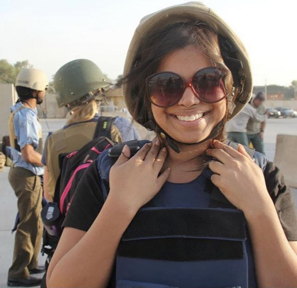 Maryum Saifee during her posting at the U.S. Embassy in Baghdad in 2011. (Photo: Courtesy Maryum Saifee)