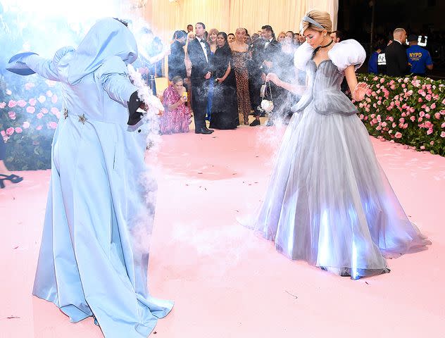 Dimitrios Kambouris/Getty Zendaya at the Met Gala in 2019.